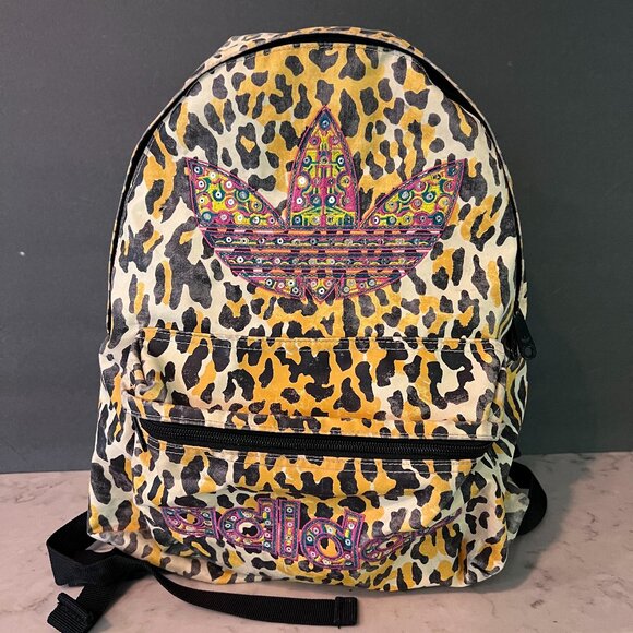 123さま専用 Adidas Originals Jeremy Scott Leopard Shisha Backpack Rare
